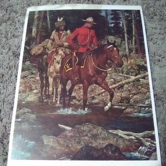 2 Vintage Arnold Friberg prints - Picture 6 of 6
